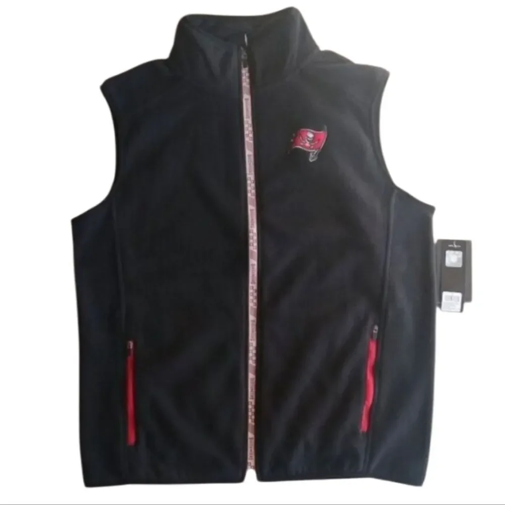 NFL Tampa Bay Buccaneers Fleece Vest Size M